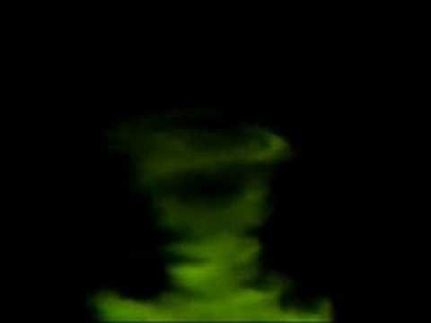 Wicked The Melting Scene "Green Smoke" Projection.