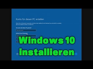 Die Windows 10 Installation - sauber / neu / clean installieren