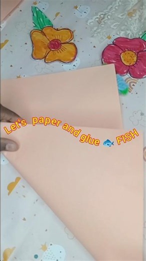 Easy DIY Paper Fish Craft For Kids 🐟 How to Make PaperFish #diyfish #diycrafts #shorts
