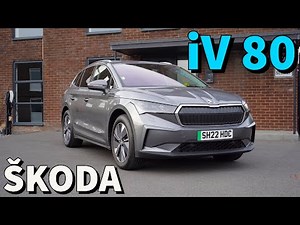 Skoda Enyaq iv80 for 24hrs review and real-world tests of range and running costs.