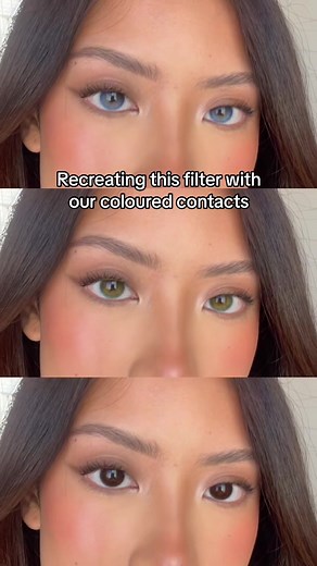 Recreating Filter with Coloured Contacts