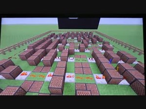 【PS3マインクラフト】音ブロックで「Bad Apple!!(feat.nomico)」演奏してみた
