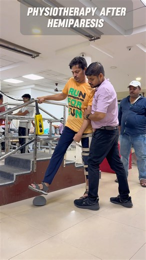 Hemiparesis Physiotherapy Rehabilitation at Lucknow | #Paralysis