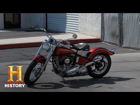 Counting Cars: Restored 1957 Harley Davidson Panhead Prototype (S7, E13) | History