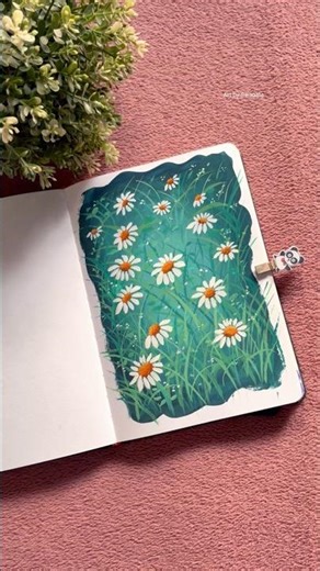 Watch till end end ❤️❤️ #gouache #art #youtubeshorts #artshorts