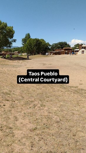 Central Courtyard of Taos Pueblo (Taos, New Mexico) ** Allowed to take pictures and videos ** #newmexico #taos #taospueblo #nativeamerican #history #culture #adobe | Jay Davé