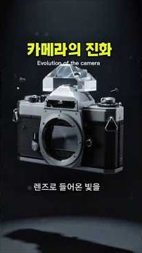 60초 만에 보는 카메라 진화사: 필름이 스마트폰에 들어가기까지!#카메라진화 #카메라모듈 #잠망경렌즈 #카메라역사 #DSLR #미러리스 #테크쇼츠 #IT지식 #1분테크