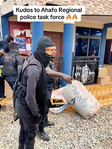 Ahafo Regional Police Task Force Successfully Seizes Drugs