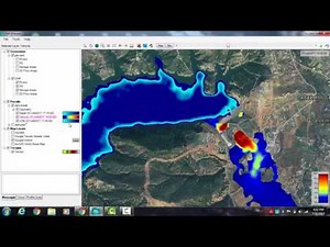 HEC-RAS 5.0.3 2D - Dam Break simulation Barrage Tilesdit (ALG,bouira)