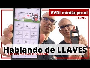 🧨 Cómo hacer COPIA con LLAVE universal coche, VVDI y AUTEL con Hecmanuel y ElectronicaCar