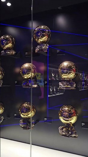 Barça Immersive Tour | Messi Ballon d'Or and Golden boots inside FC Barcelona Museum, Spain 🇪🇸