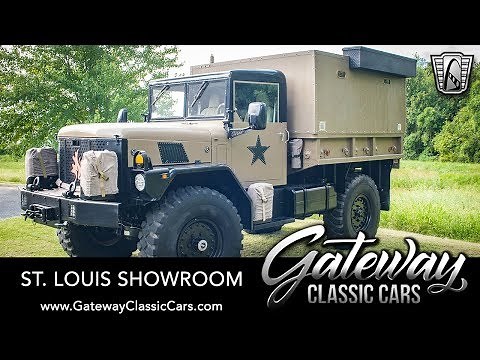 1993 AM General M35 A3 Deuce and a Half Bobbed Truck For Sale Gateway Classic Cars St. Louis