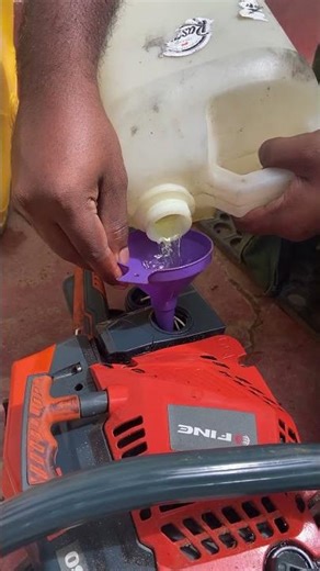 Fueling My Chainsaw Step-by-Step – Beginner Tutorial!