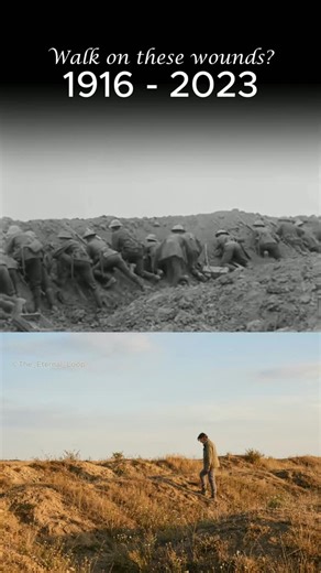 Eternal Loop on Instagram: "The Forgotten Wounds of the Somme, 1916 Historical footage from one of the most significant battles of World War I. Scenes from the Battle of the Somme in 1916, capturing soldiers during the conflict. World War I history, Battle of the Somme 1916, WWI battlefield footage, historical war footage. Archival footage, restored and enhanced. #WWI #Somme #HistoryShorts"