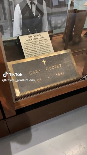 Gary Cooper Grave Headstone Transformation