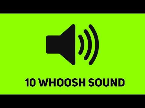 10 Whoosh Sound Effects | Cinematic Transition Whoosh Pack