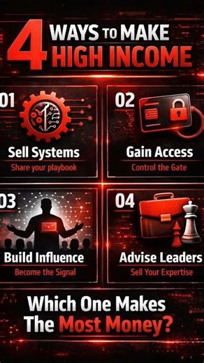Dark Hub: Most Income Paths Cap#HighIncomeSkills#Leverage#SystemsThinking#AIMindset#DarkHub