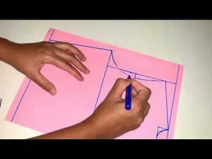 How to Make a Basic Bodice Patter For Begginers|| Basic Bodice Block