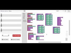 Blockly Games - Music - Level 9