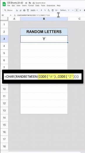Generate Random Letters