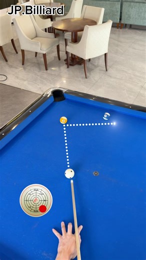Advanced Cue ball control - 10 Ball #jpbilliard #billiards #billiard