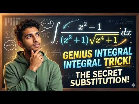 The Clever Substitution That Solves This Insane Integral