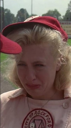 there's no crying in baseball 🥺 | A League of Their Own #shorts