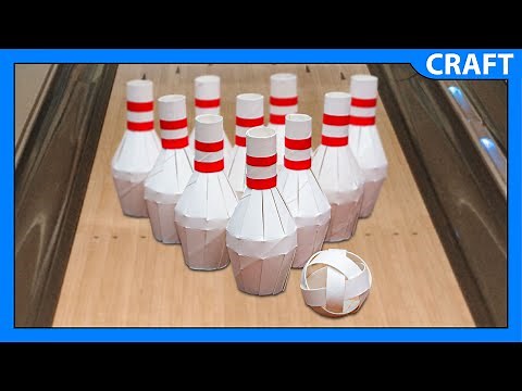 DIY Bowling Game | Toilet Paper Rolls | FREE Toys