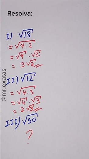 Como calcular raiz quadrada não exata.