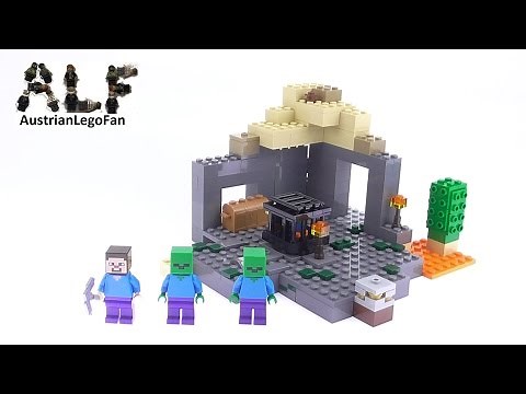Lego Minecraft 21119 The Dungeon / Das Verlies - Lego Speed Build Review