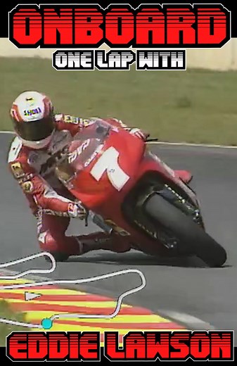 Onboard One Lap With Eddie Lawson 📹✊🏻🔥⚡️ #fblifestyle #motorcycle #motorsport #twostroke #2stroke #Racing #GP #500cc #onboard #onelap #eddielawson #LAWSON #cagiva | Side Overtake