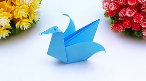 33K views · 278 reactions | How to fold origami swan step by step - Origami art and craft ideas - Handmade school project ideas #Crafts #PaperAnimal #OrigamiIdeas | DIY And Paper Crafts | Facebook