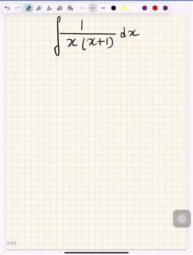 ABHILASHA SINGH on Instagram: "Integration of the day. Partial fraction . Save it for exam"