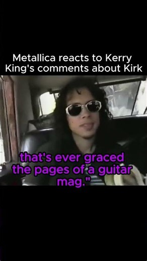 Metallica reacts to Kerry King