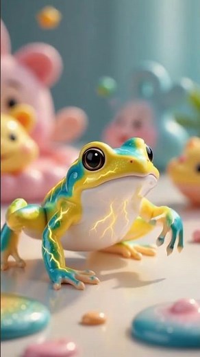 Colourful Mini Fantasy Creature Fun Kids Animation #asmrforkids #asmr