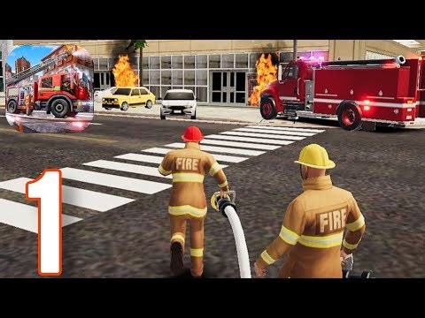 I'm Fireman: Rescue Simulator - Gameplay Walkthrough Part 1 - Tutorial & Lv 1 - 5 (ios,Android)