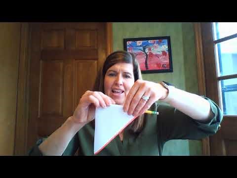 How to make a screw from an inclined plane and cylinder