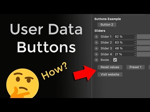 Cinema 4D XPresso Tips: User Data Buttons