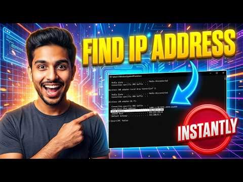 How to Find IP Address in Command Prompt | Quick Windows Guide