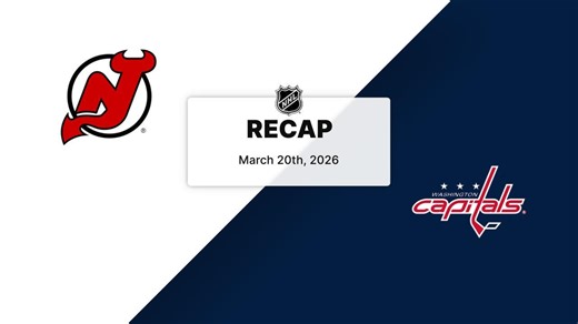 Capitals 2, Devils 1 | HIGHLIGHTS