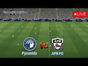 🔴Live : Pyramids vs APR FC | CAF Champions League, Qualification round 1 - Video Game Simulation