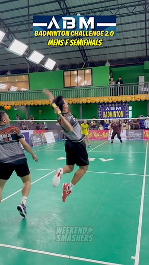 What a rally!🔥 ABM Marawi Badminton Challenge Version 2.0 Semi final Men's Doubles - F Akil Antap Ameroden Hadji Rasol VS Clent Agravante Mocamad Iii Rakiin #abmbadmintonchallenge #weekendsmashers #badminton #badmintonlovers #sports #highlights #MarawiCity | Weekend Smashers