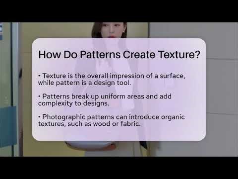 How Do Patterns Create Texture? - Graphic Design Nerd