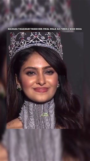 Manasa Varanasi took her Final Walk as Miss India was an pure emotion #manasavaranasi #missworld