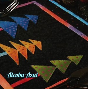 VINTAGE PATTERN Merry Christmas Tree Table Runner Quilting Placemats Set Home Decor Set of 2 Machine Applique PDF Tutorial Instant Download - Etsy