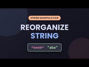Reorganize String - LeetCode 767 - Greedy Algorithm Explained