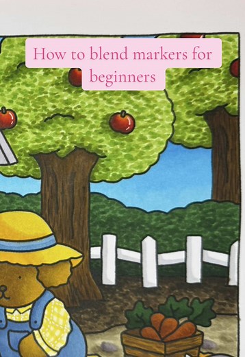 Easy Alcohol Marker Blending Techniques for Beginners