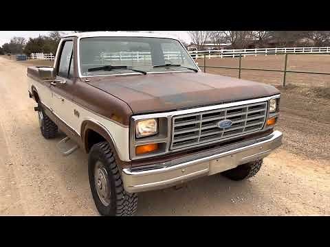 1985 Ford F-250 4wd Survivor