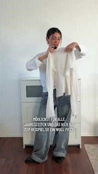 Minimalistische Kleiderschrank-Vorbereitung für den Sommer - meine Tipps! 👗🧺