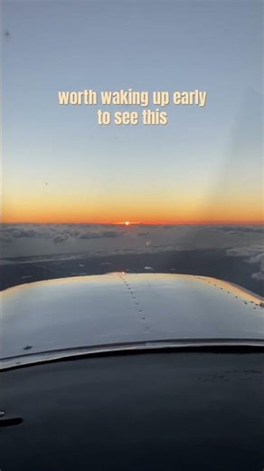 Florida Coastal Sunrise From the Air 🌅 Pilot & Passenger POV
